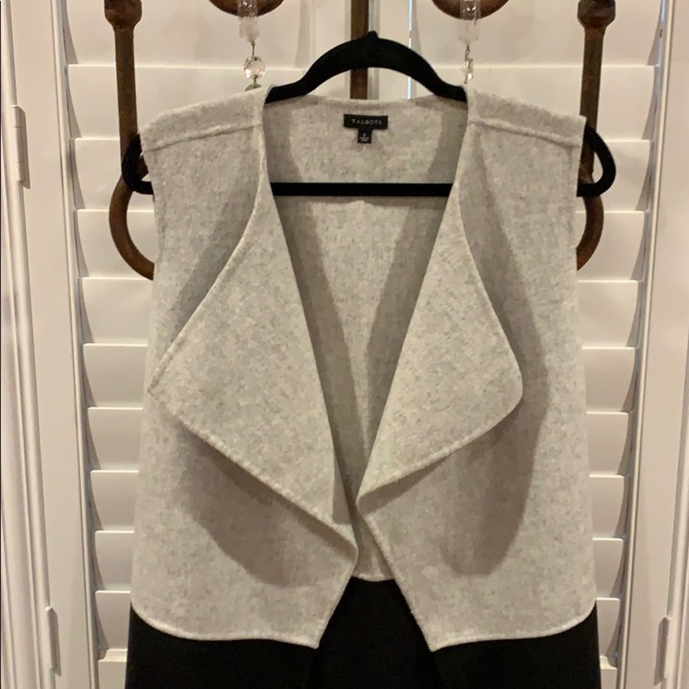 Talbots Long Vest - Picture 3 of 8